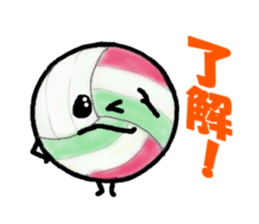 Mr.volley ball sticker #8133717