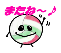 Mr.volley ball sticker #8133718
