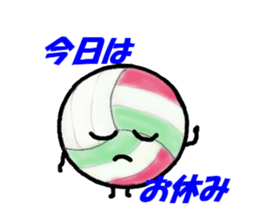 Mr.volley ball sticker #8133720