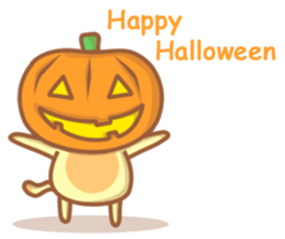 Kitty O'Lantern sticker #8133764