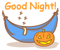 Kitty O'Lantern sticker #8133768