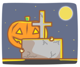 Kitty O'Lantern sticker #8133777