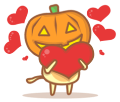 Kitty O'Lantern sticker #8133778