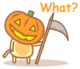 Kitty O'Lantern sticker #8133780