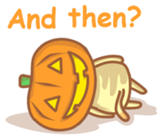 Kitty O'Lantern sticker #8133786