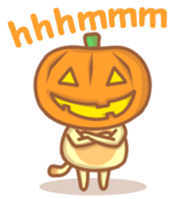 Kitty O'Lantern sticker #8133789