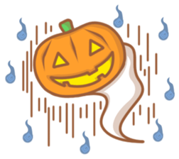Kitty O'Lantern sticker #8133792