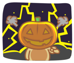 Kitty O'Lantern sticker #8133793
