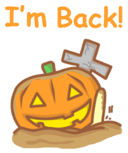 Kitty O'Lantern sticker #8133796