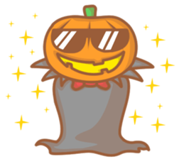 Kitty O'Lantern sticker #8133798