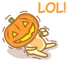 Kitty O'Lantern sticker #8133800
