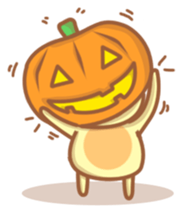 Kitty O'Lantern sticker #8133802