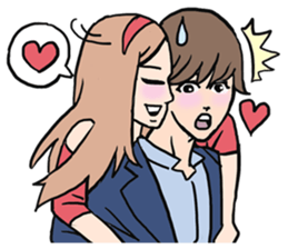 AsB - Comic Girls / My Little Drama sticker #8133841