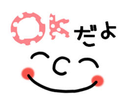 Big face sticker. sticker #8133968