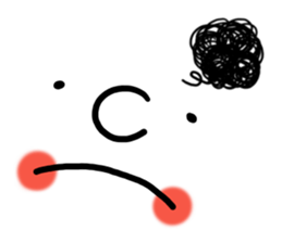 Big face sticker. sticker #8133974