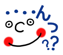 Big face sticker. sticker #8133975