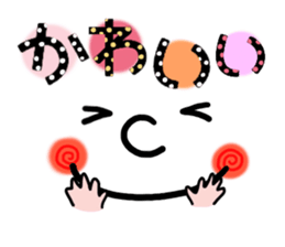 Big face sticker. sticker #8133981