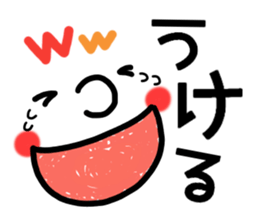 Big face sticker. sticker #8133991