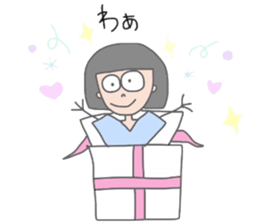 Quirky friends sticker #8134047