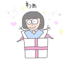 Quirky friends sticker #8134047