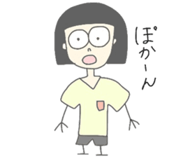 Quirky friends sticker #8134055