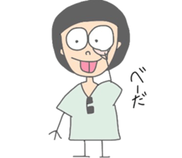 Quirky friends sticker #8134056