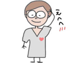 Quirky friends sticker #8134059