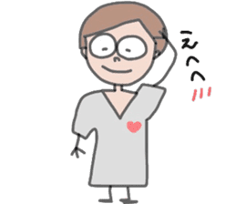 Quirky friends sticker #8134059