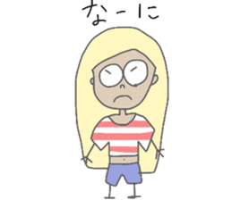 Quirky friends sticker #8134064