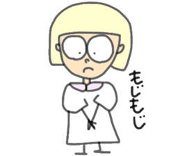 Quirky friends sticker #8134067