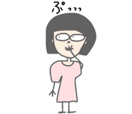 Quirky friends sticker #8134074