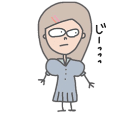 Quirky friends sticker #8134075