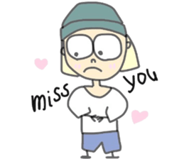 Quirky friends sticker #8134079