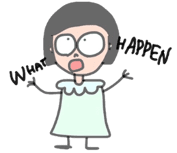 Quirky friends sticker #8134081