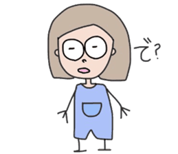 Quirky friends sticker #8134083