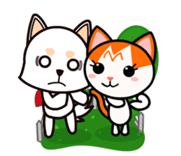 Weekend Park Picnic Hanami sticker #8134133