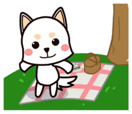 Weekend Park Picnic Hanami sticker #8134134