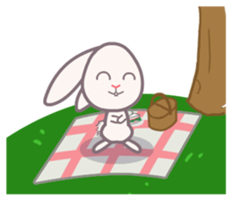 Weekend Park Picnic Hanami sticker #8134135