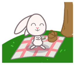 Weekend Park Picnic Hanami sticker #8134135