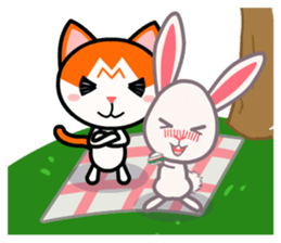 Weekend Park Picnic Hanami sticker #8134137