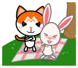 Weekend Park Picnic Hanami sticker #8134137