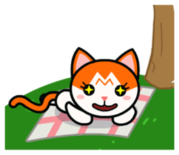 Weekend Park Picnic Hanami sticker #8134138