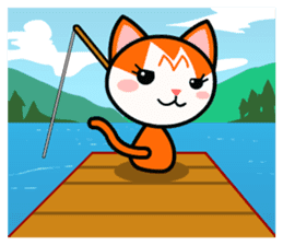 Weekend Park Picnic Hanami sticker #8134154