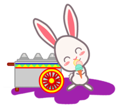 Weekend Park Picnic Hanami sticker #8134160