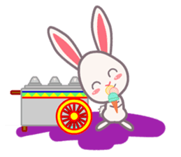 Weekend Park Picnic Hanami sticker #8134160