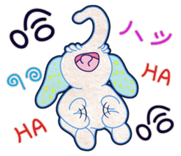 An Elephant & A Giraffe (MIX) sticker #8135565