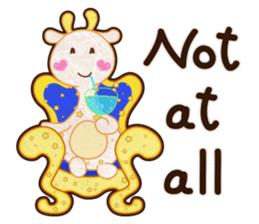 An Elephant & A Giraffe (MIX) sticker #8135567