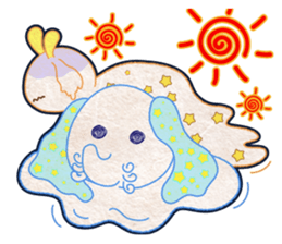 An Elephant & A Giraffe (MIX) sticker #8135585