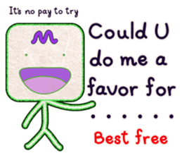 An Elephant & A Giraffe (MIX) sticker #8135599