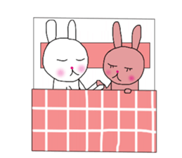 usako&usao 4 sticker #8135790